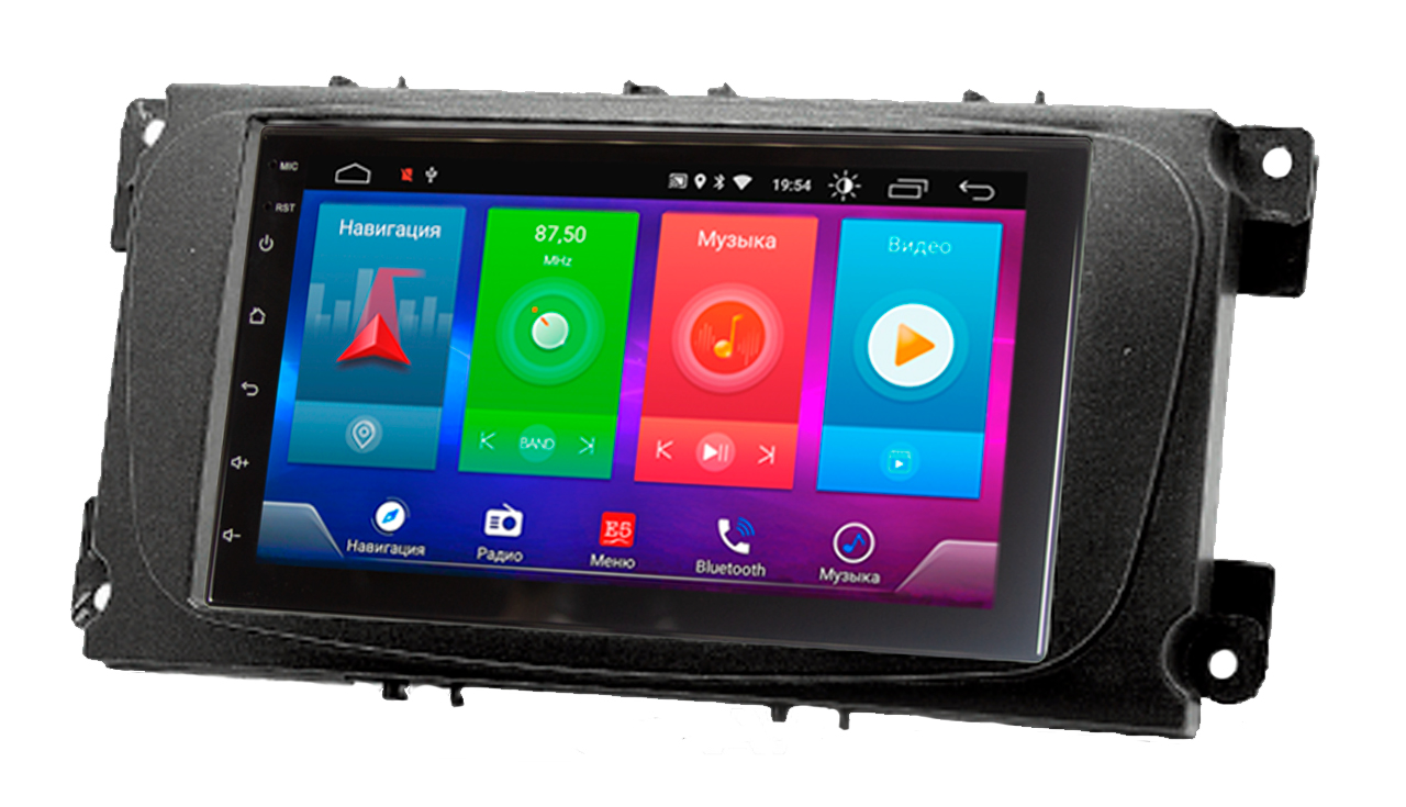 Штатная Автомагнитола Android ШГУ FORD Focus 2, Mondeo, S-Max, C-Max 2007-2011; Galaxy II 2006-2011; Kuga 2008-2012 7“ - 10.1 2/32 Pro